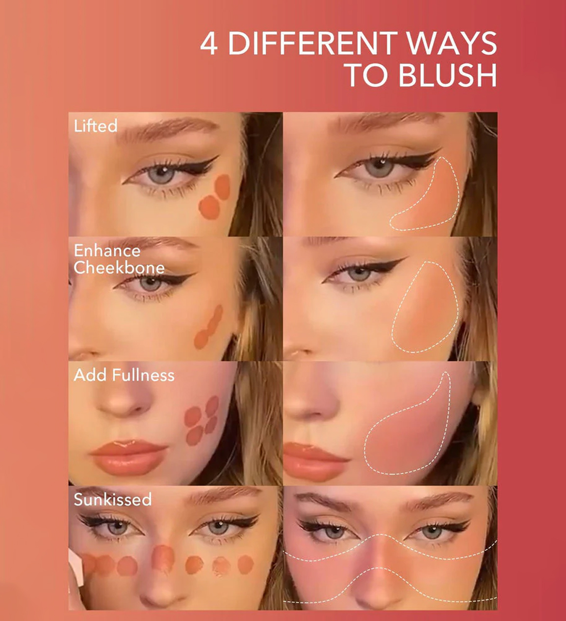 رژگونه مایع شیگلم مات مدل Liquid Blush Matte حجم 5 میلی لیتر