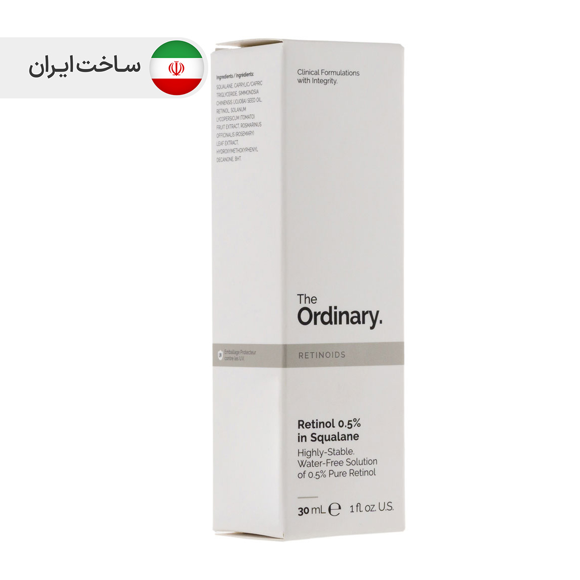 سرم رتینول 0.5 درصد حجم 30 میل د اوردینری