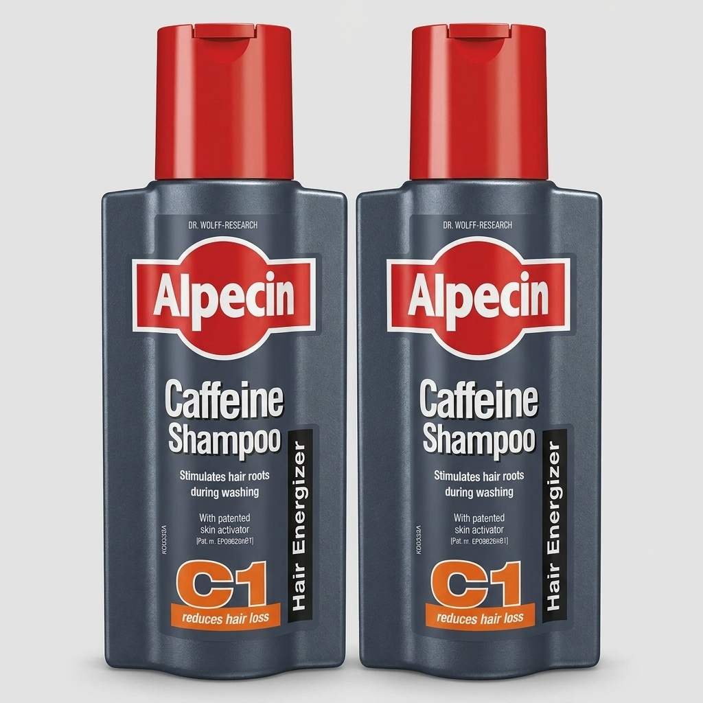 شامپو مو آلپسین مدل Caffeine C1 ضد ریزش