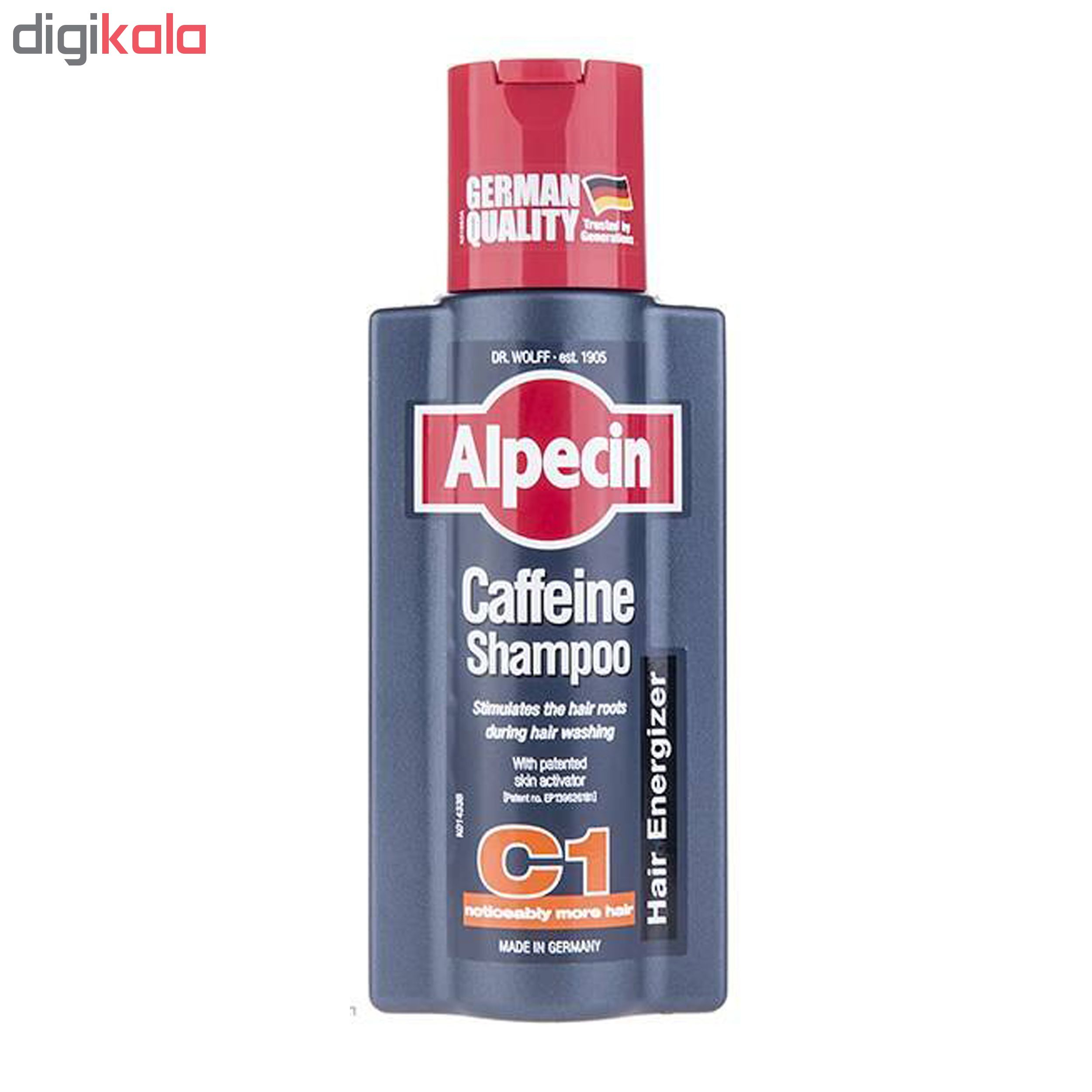 شامپو مو آلپسین مدل Caffeine C1 ضد ریزش