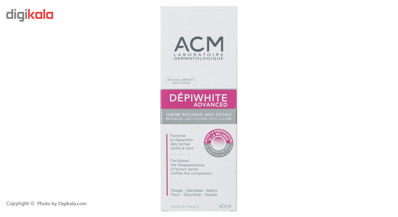 کرم ضد لک ای سی ام مدل DepiWhite Advanced حجم 40 میلی لیتر