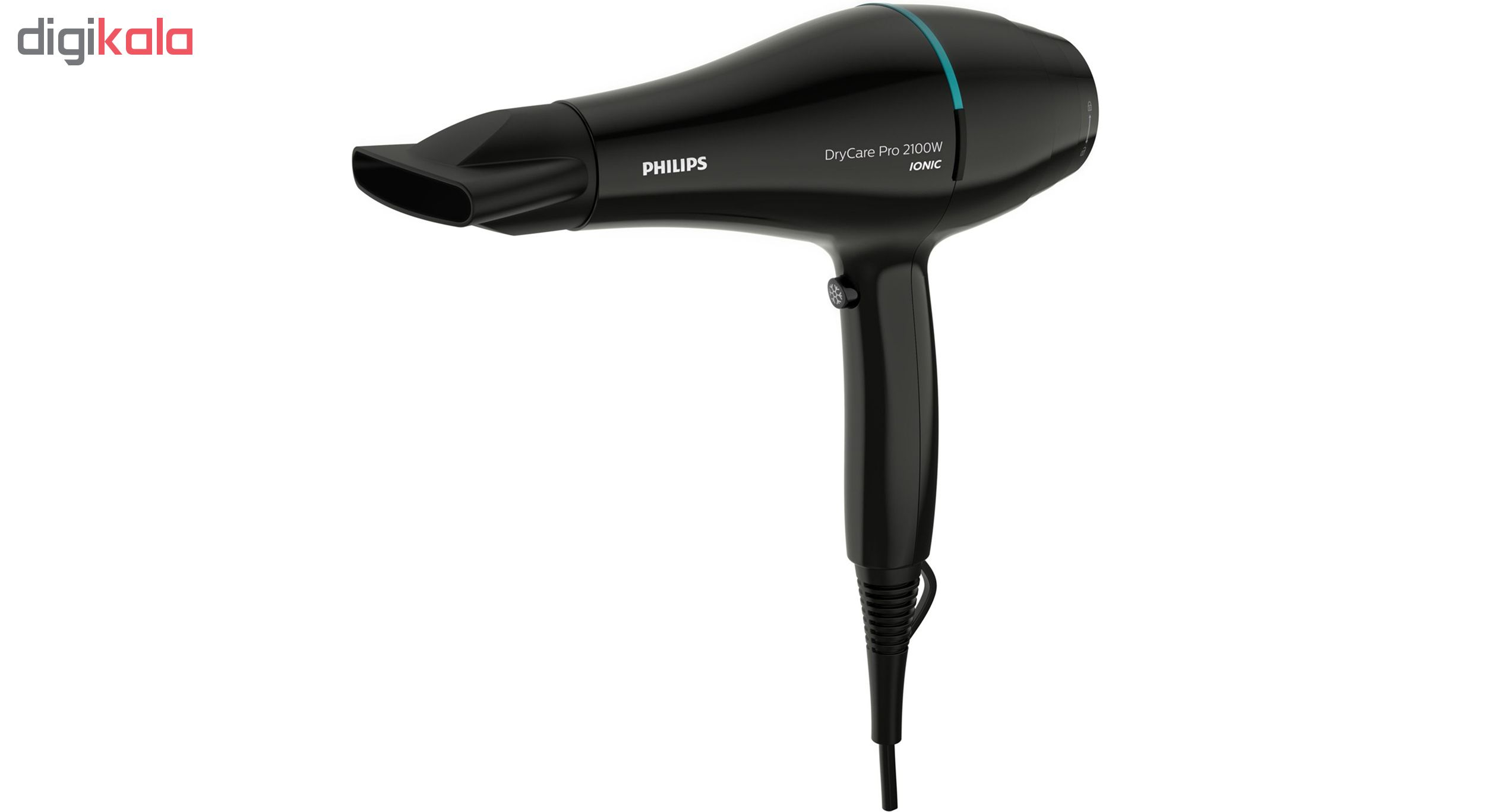 سشوار حرفه‌ای فیلیپس مدل DryCare BHD272 توان 2100 وات