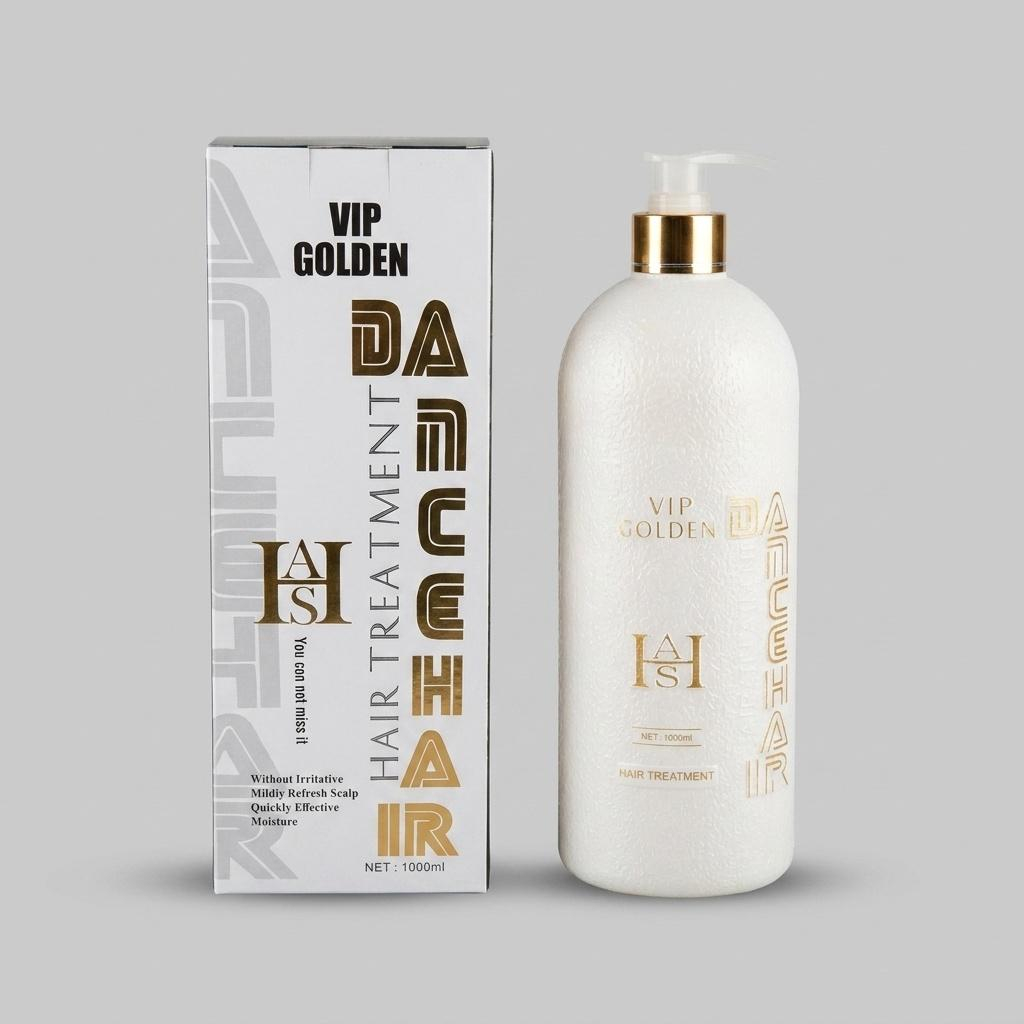 ماسک مو دنس هیر مدل VIP Golden حجم 1000 میلی لیتر